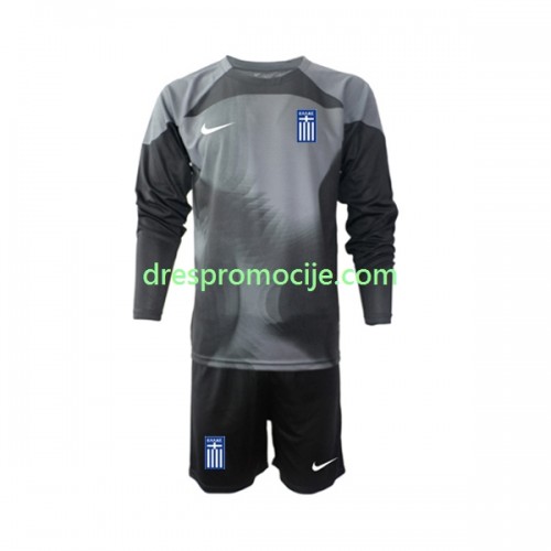 Grčka Dres Golmanski Dječji Gostujući 2022/2023 Dugim Rukavima Grčka Dres Golmanski Dječji Gostujući 2022/2023 Dugim Rukavima